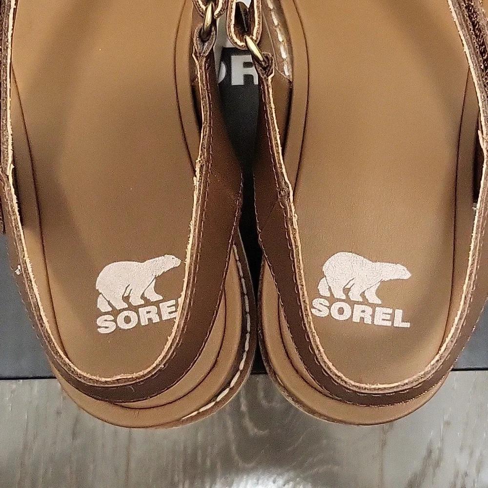 Sorel Women's Joanie™ IV Y Strap Wedge Sandal Size 11 Never Worn - Picture 7 of 17